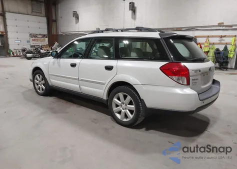2008 Subaru Outback 2.5I z USA, uszkodzony, nr VIN 4S4BP61C687312189